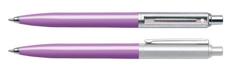 321 Sheaffer Sentinel Pen Purple, Nickel Finish