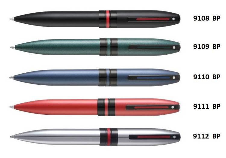 9111 Sheaffer ballpoint pen Icon collection, red, black elements
