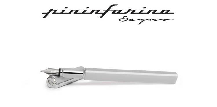 PININFARINA PF ONE fountain pen in silver