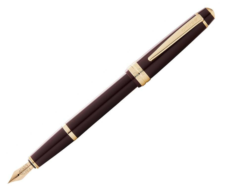 Cross Bailey Light brown fountain pen with gold-colored details