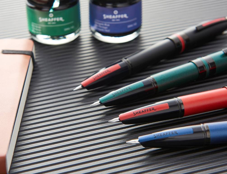 9110 Icon collection Sheaffer fountain pen, blue, black details