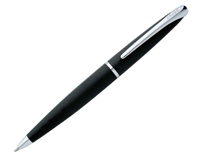 Długopis Cross ATX czarny matowy, elementy chromowane