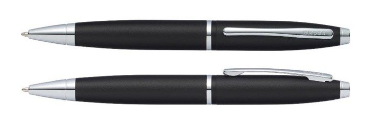 Długopis Cross Calais czarny, elementy chromowane