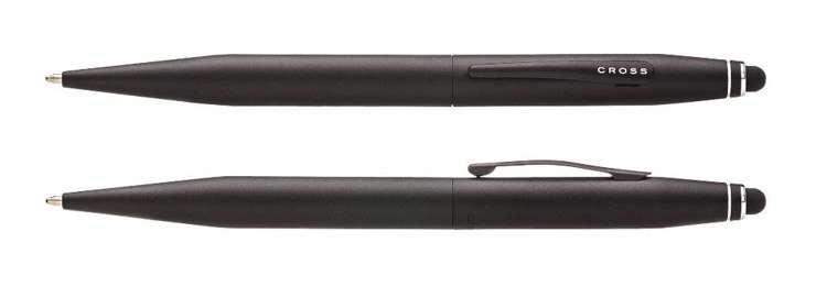 Długopis ze stylusem Cross Tech2 czarny, elementy czarne